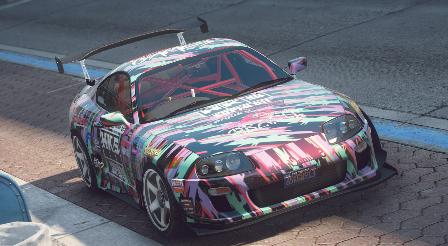 Toyota Supra Drift Car