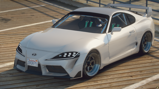 Toyota Supra MK4 with 2020 Front End