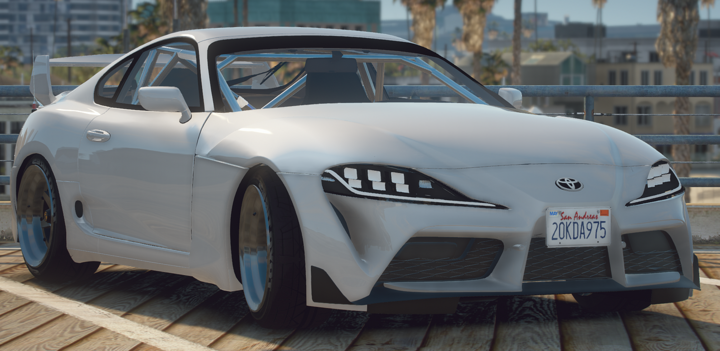 Toyota Supra MK4 with 2020 Front End