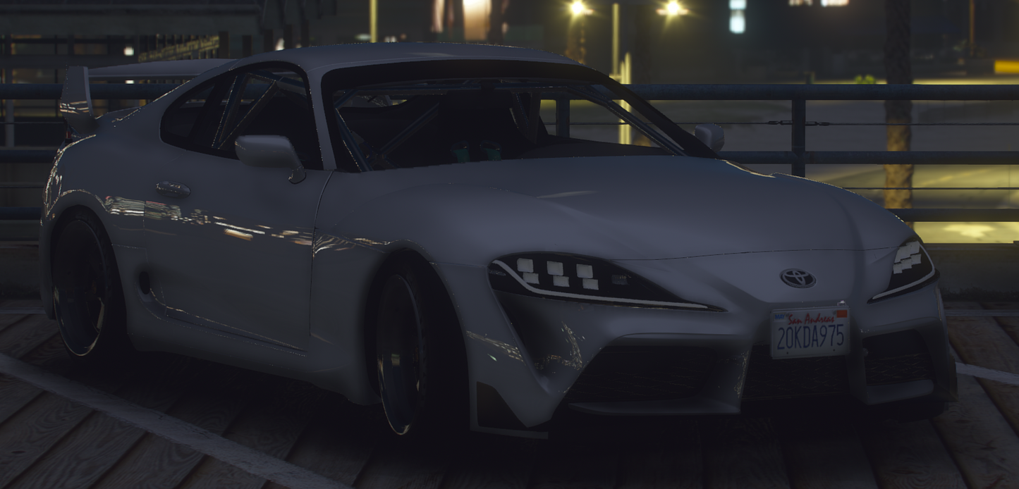Toyota Supra MK4 with 2020 Front End
