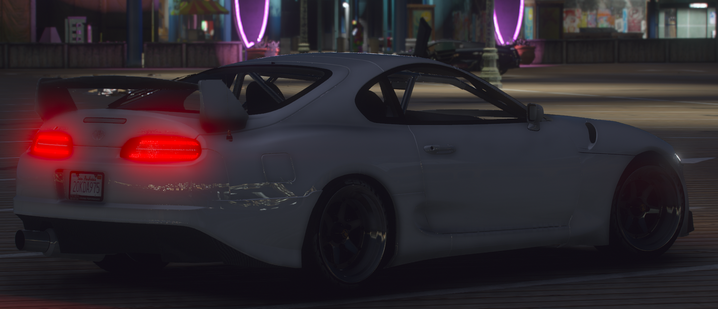 Toyota Supra MK4 with 2020 Front End