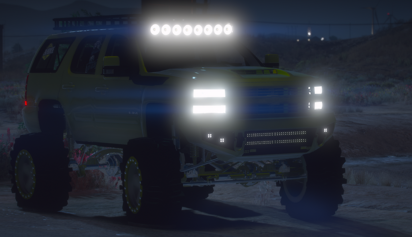 2011 Chevrolet Tahoe with 2017 Silverado Front End