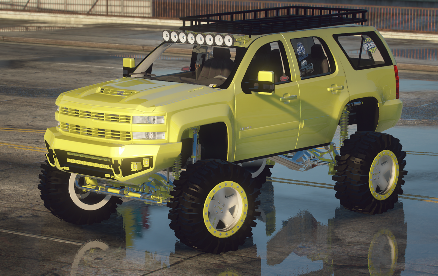 2011 Chevrolet Tahoe with 2017 Silverado Front End