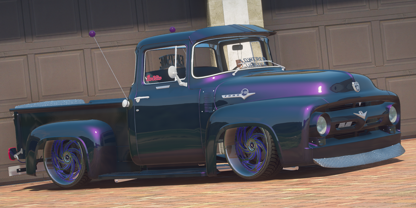 Ford F100 Slammed with Tuning Options