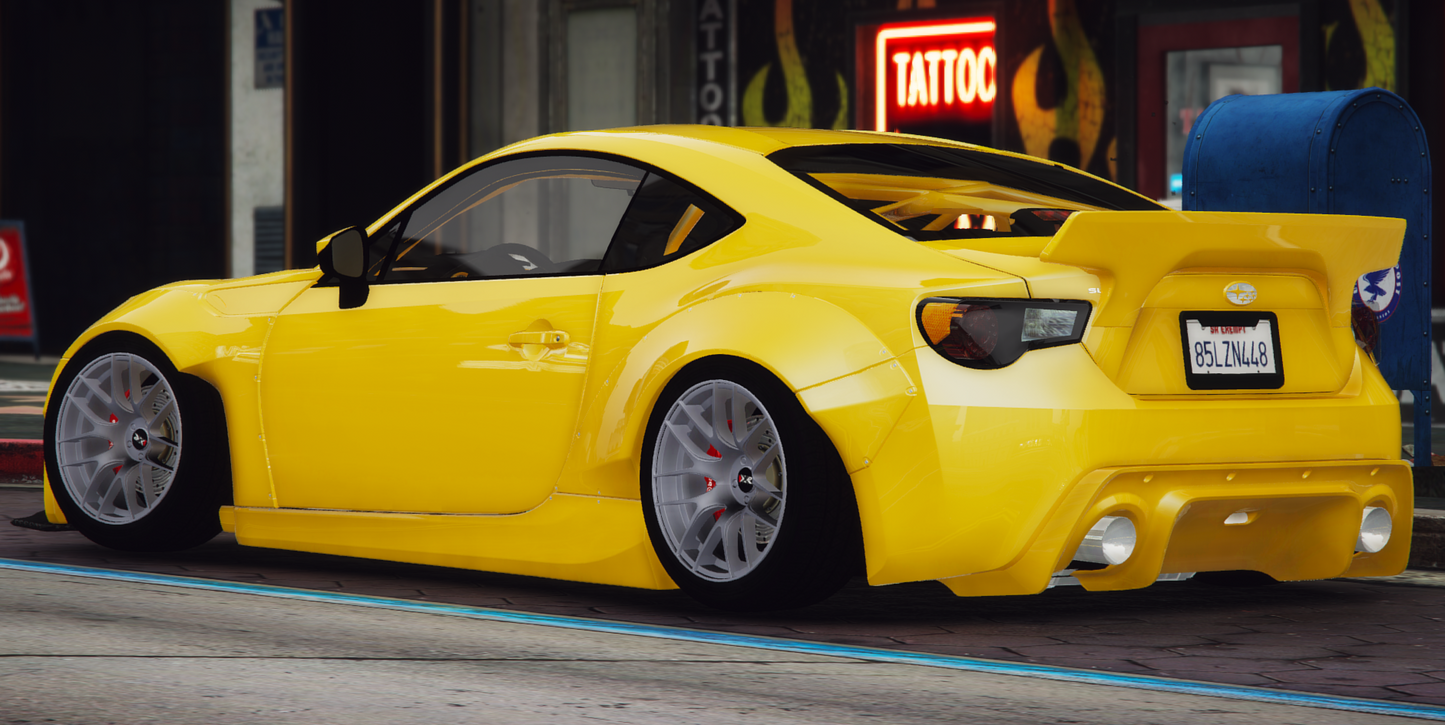 Subaru BRZ with Tuning Options
