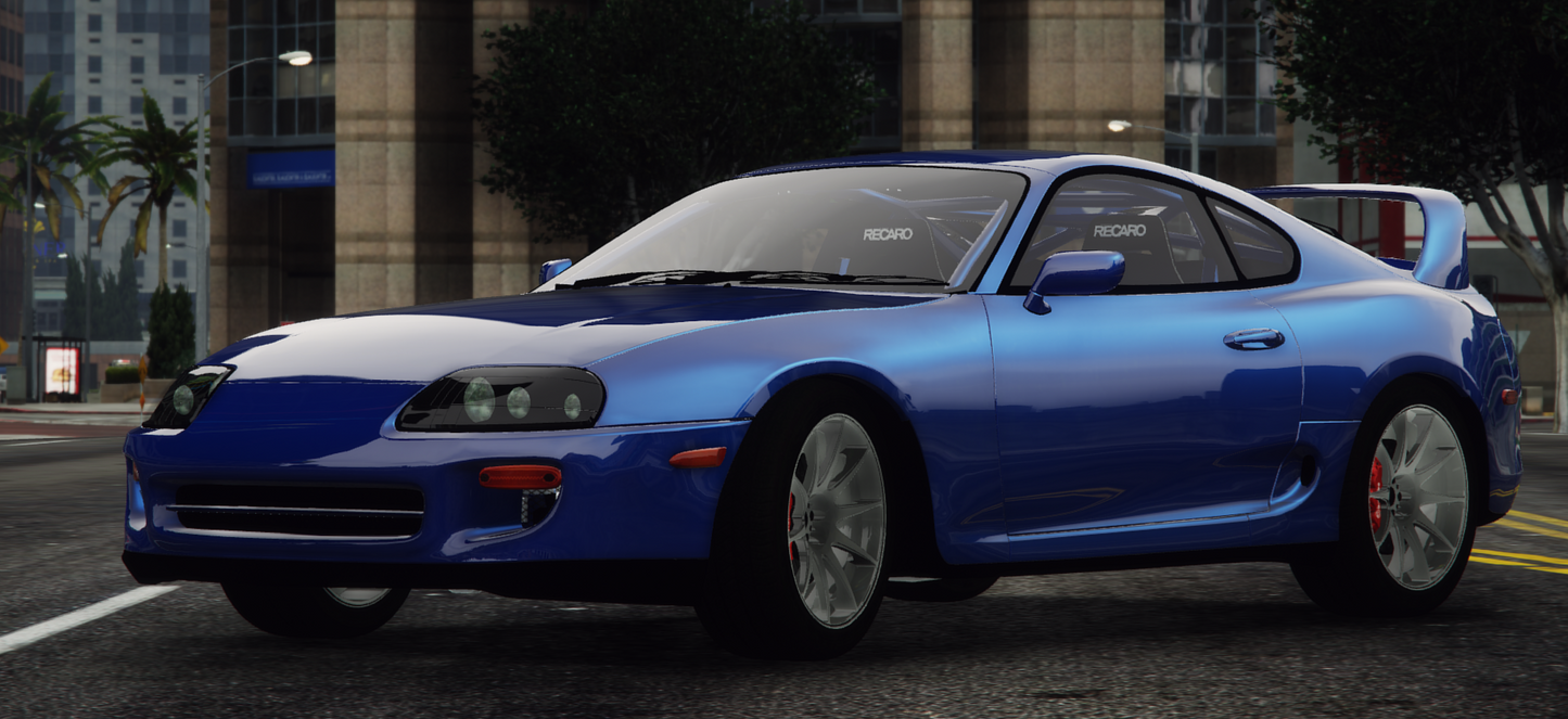 Toyota Supra with Tuning Options