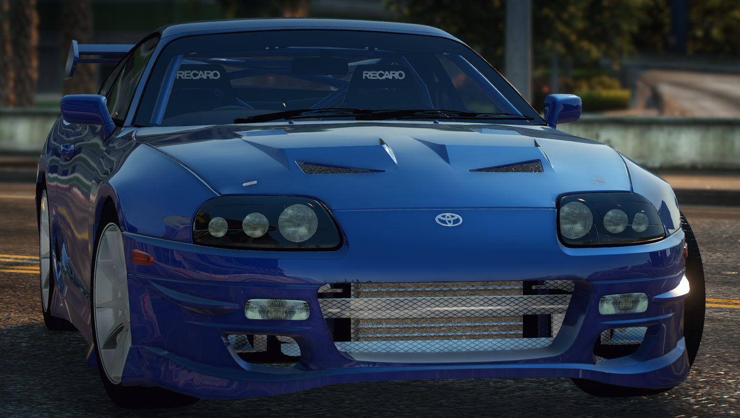 Toyota Supra with Tuning Options