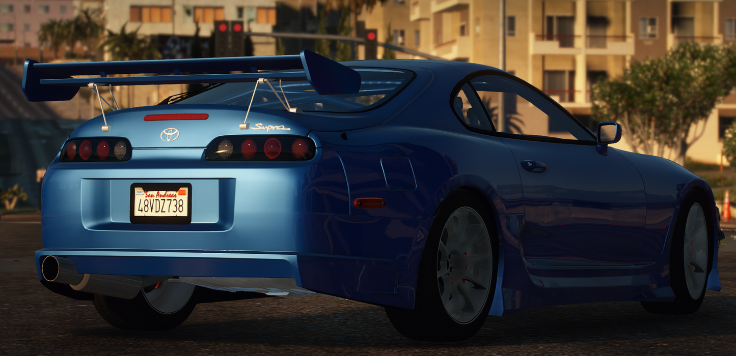 Toyota Supra with Tuning Options