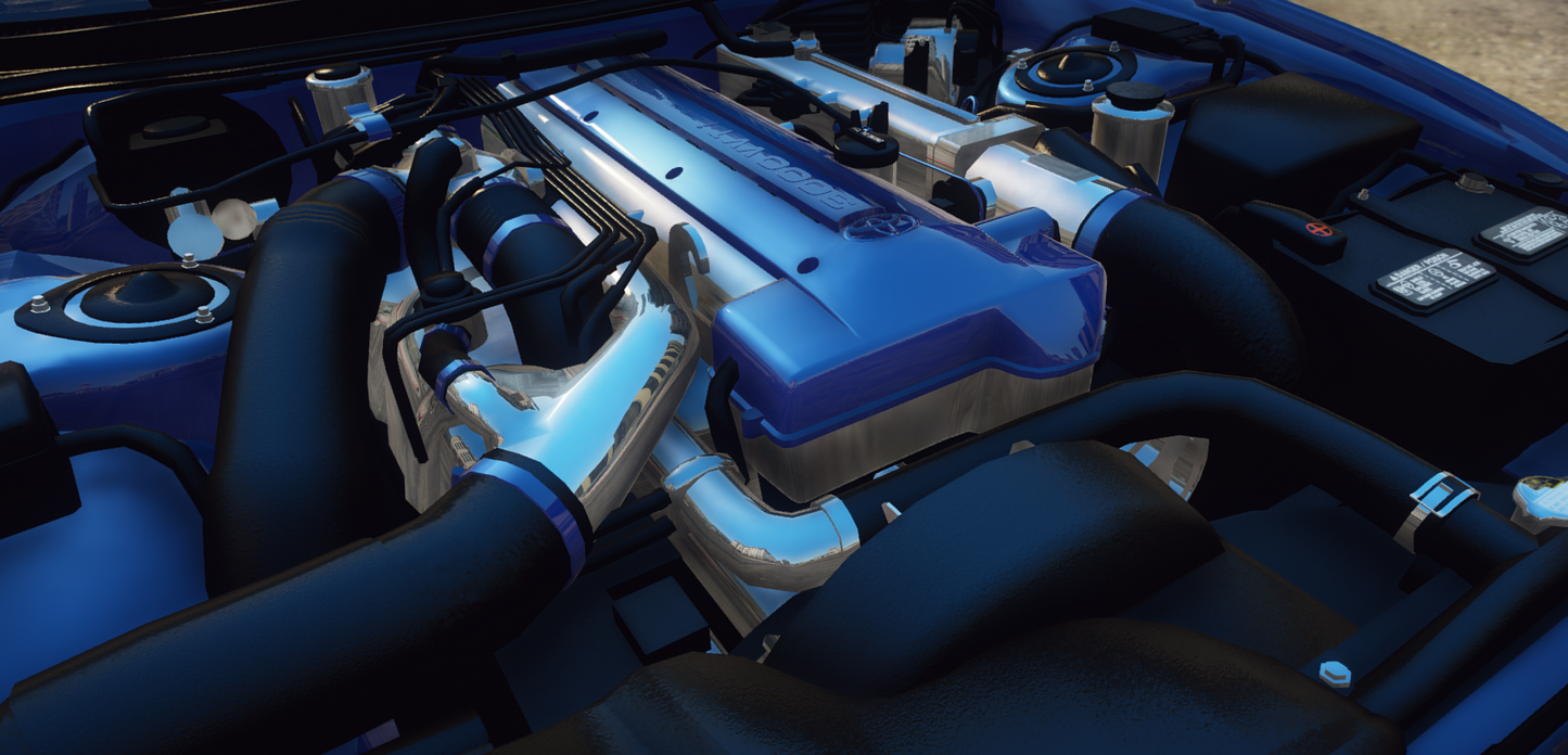 Toyota Supra with Tuning Options