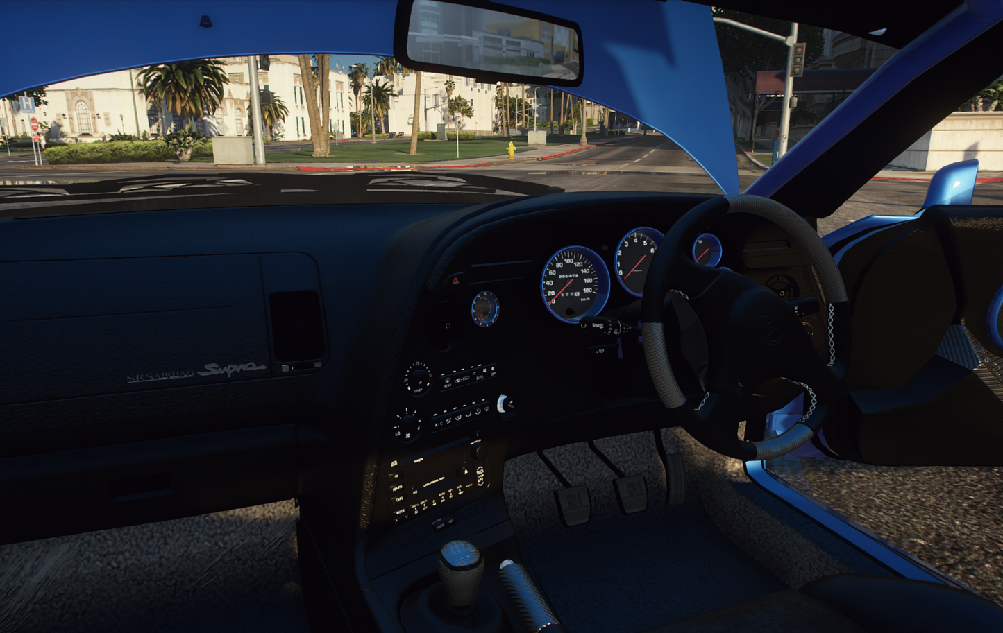 Toyota Supra with Tuning Options