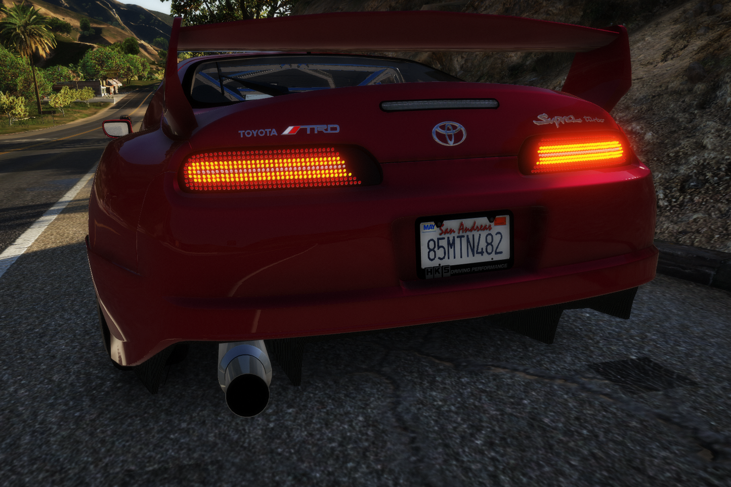 Toyota Supra MK4 with 2020 Front End