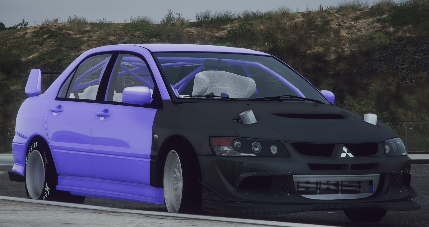 Mitsubishi Evo IX Drag Car