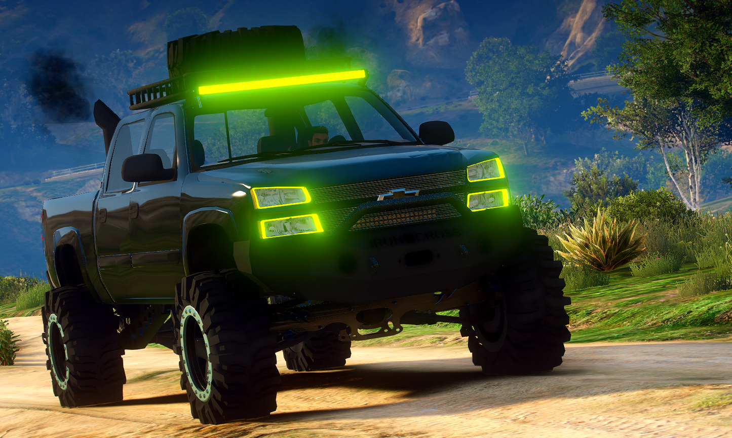 Chevrolet Cateye Lifted Off-Road Truck