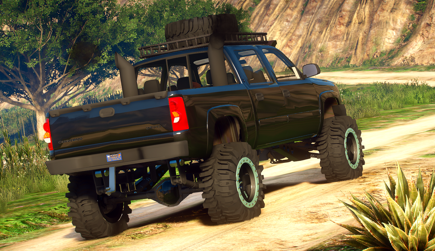 Chevrolet Cateye Lifted Off-Road Truck