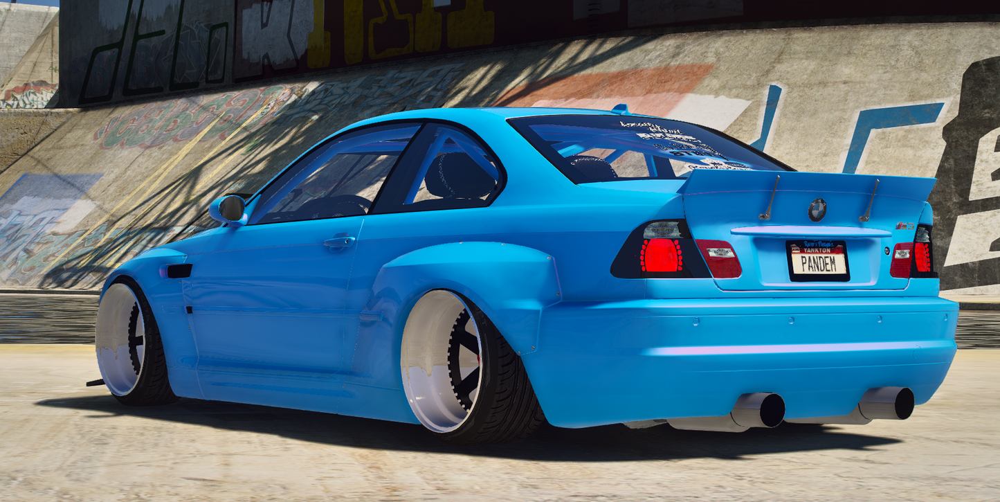 BMW E46 Pandem Kit with Animated Engine