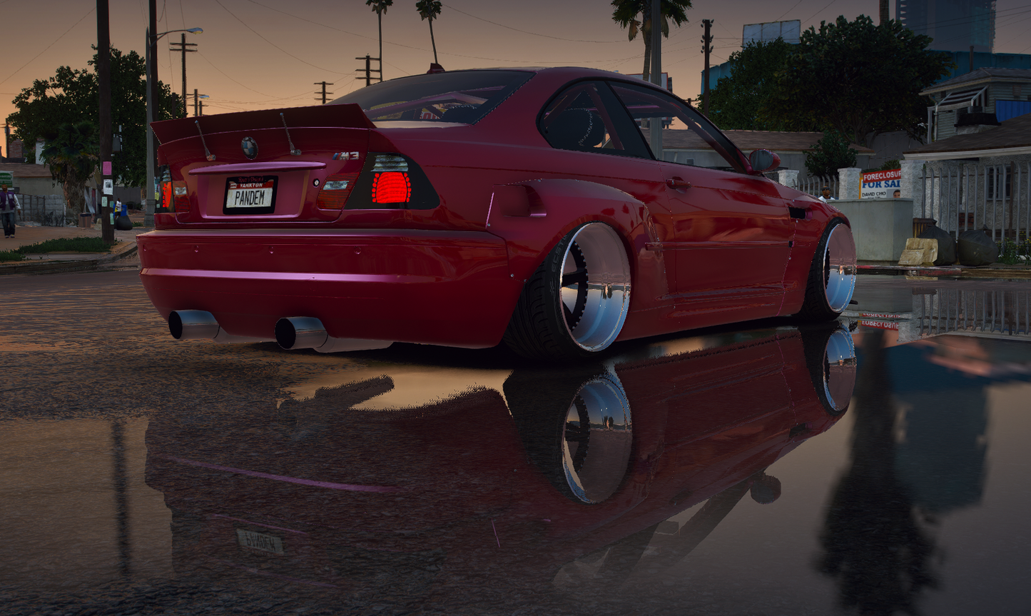 BMW E46 Pandem Kit with Animated Engine