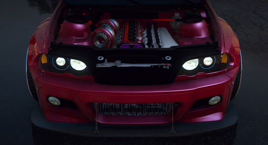 BMW E46 Pandem Kit with Animated Engine