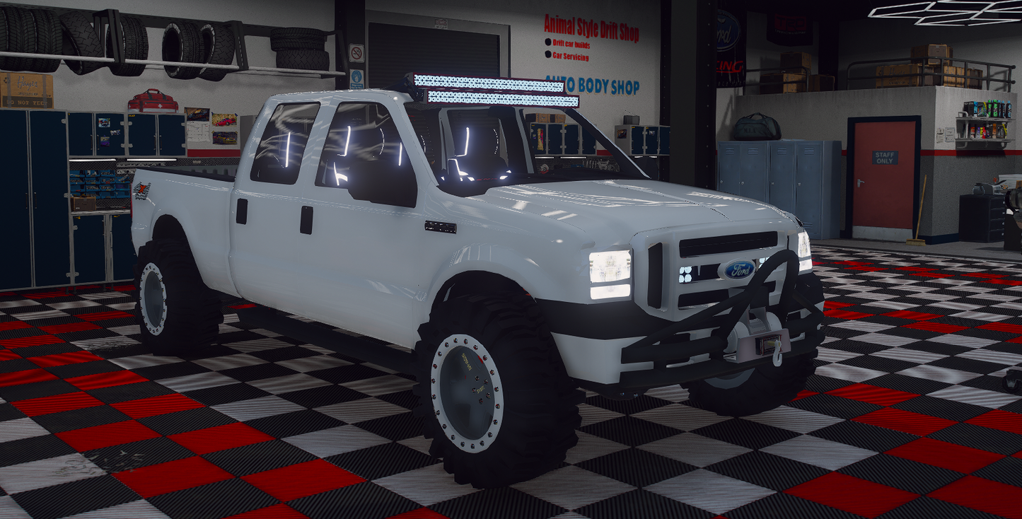 Ford F250 Gooseneck Truck & Gooseneck Trailer