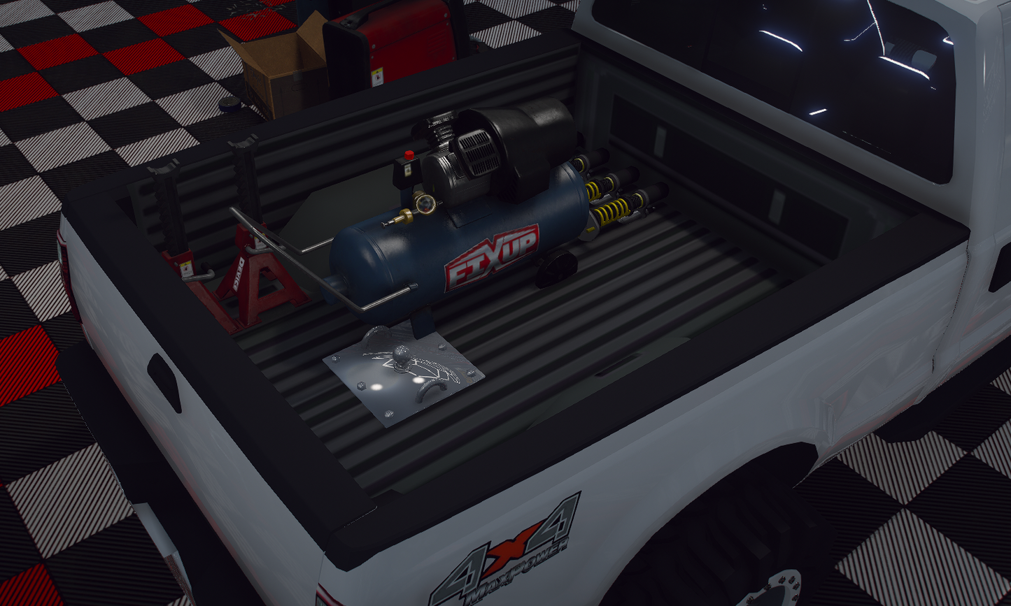 Ford F250 Gooseneck Truck & Gooseneck Trailer