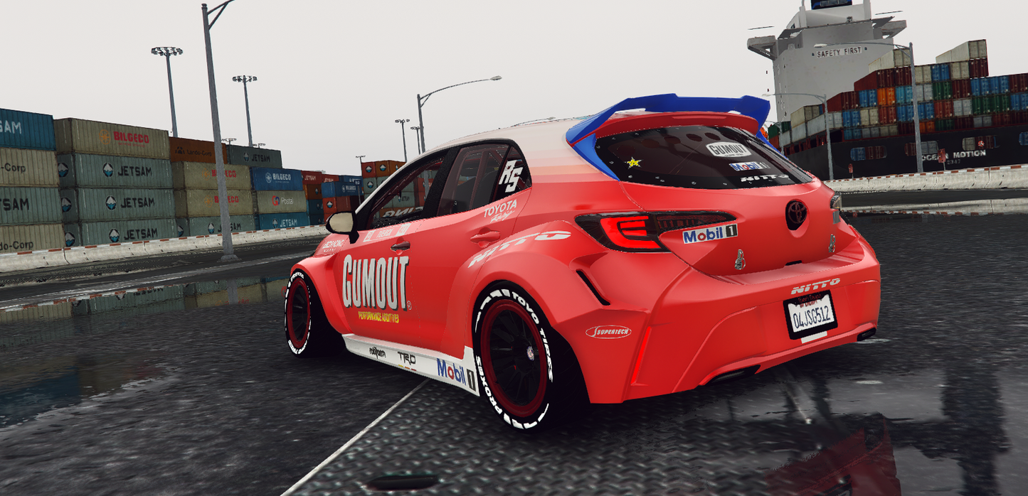Toyota Corolla Formula Drift Car