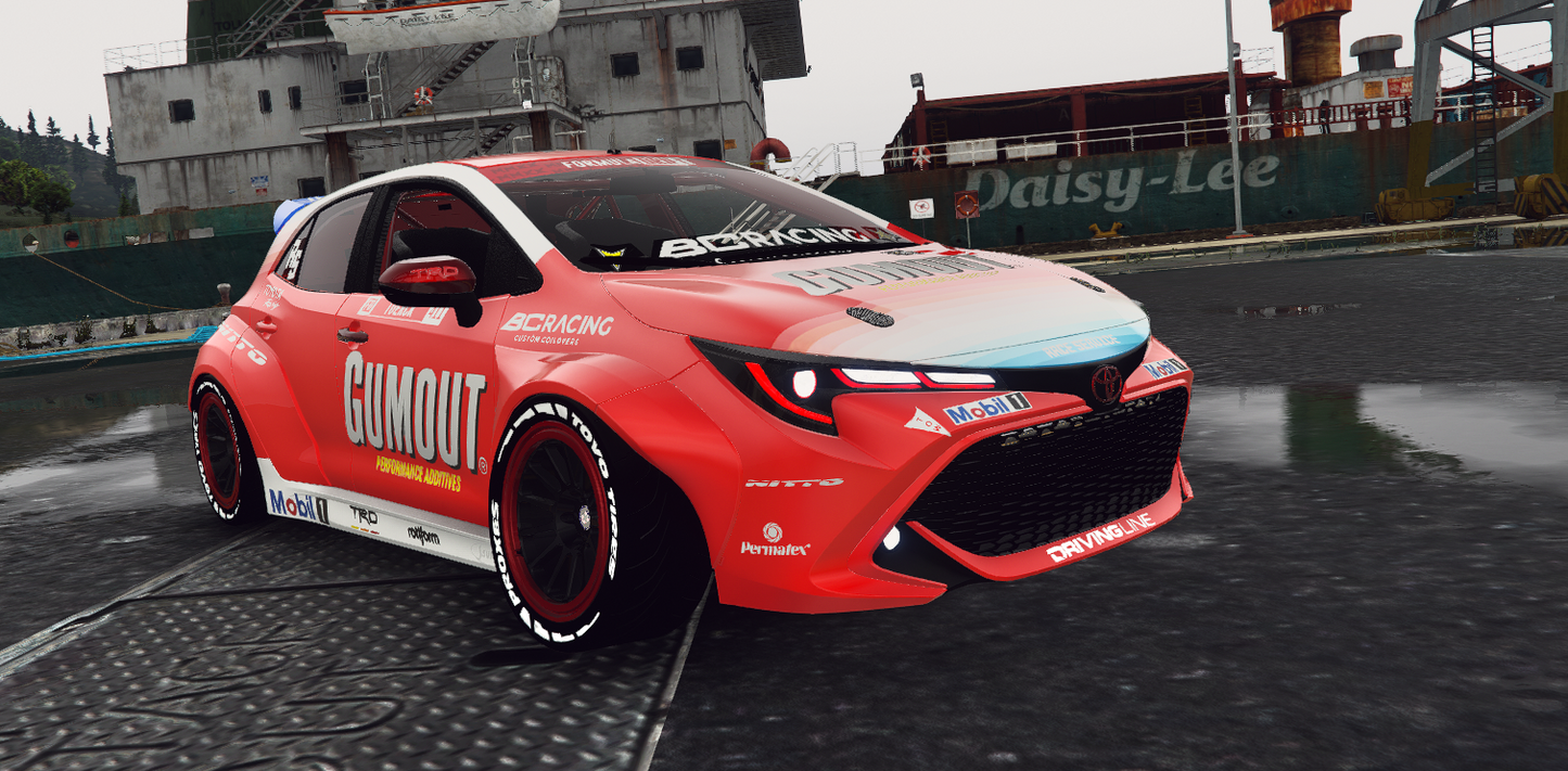 Toyota Corolla Formula Drift Car