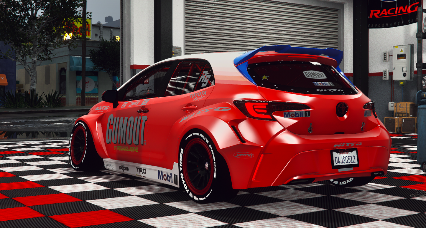Toyota Corolla Formula Drift Car