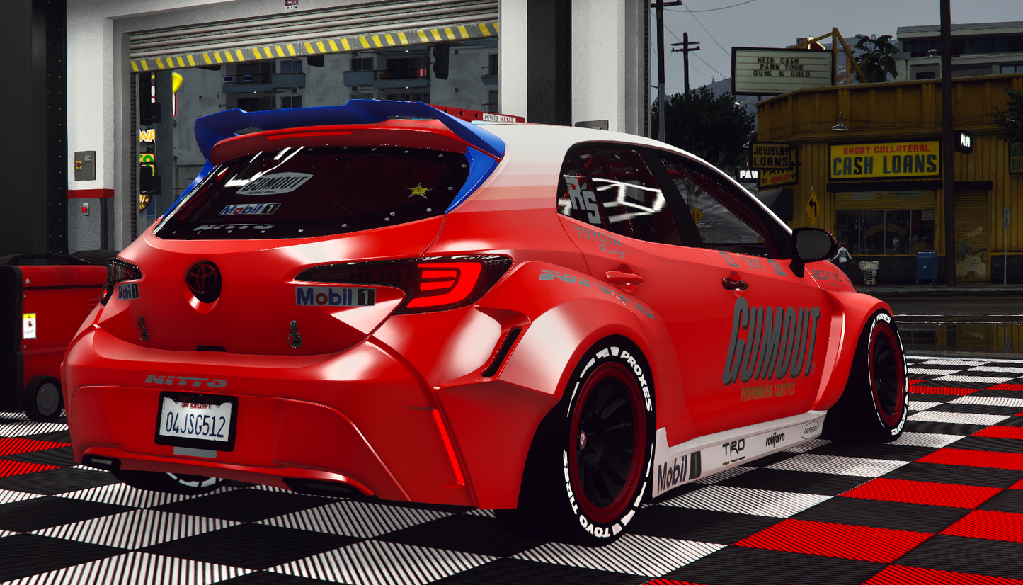 Toyota Corolla Formula Drift Car