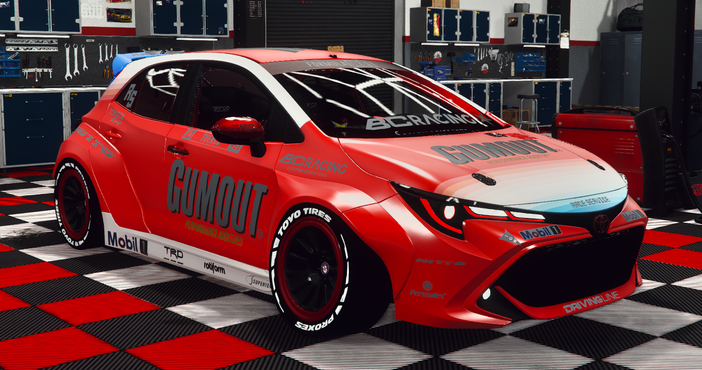 Toyota Corolla Formula Drift Car
