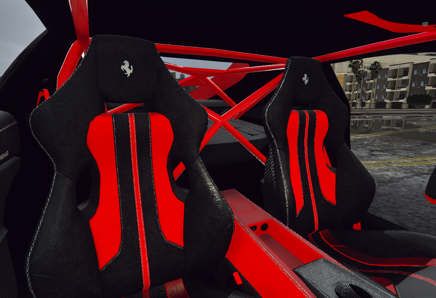 Ferrari F12 TDF DDE Twin Turbo with Animated Engine