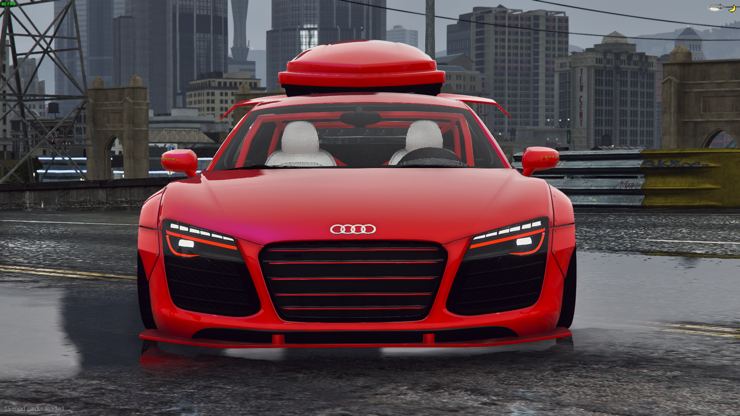 Audi R8 Liberty Walk Twin Turbo