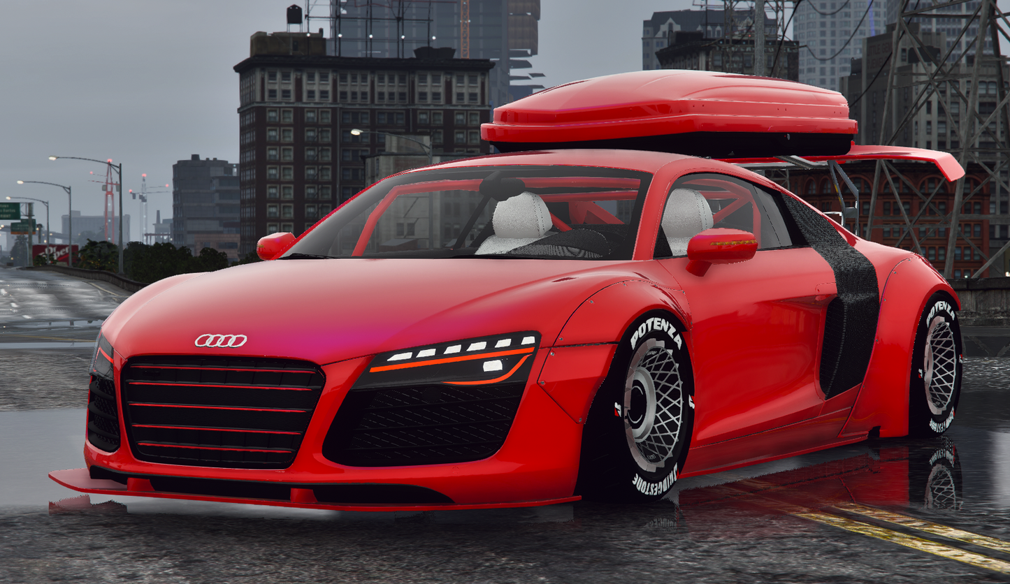 Audi R8 Liberty Walk Twin Turbo