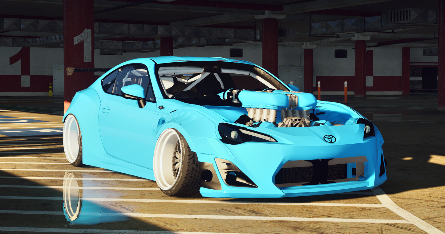 Toyota GT4586 Drift Car