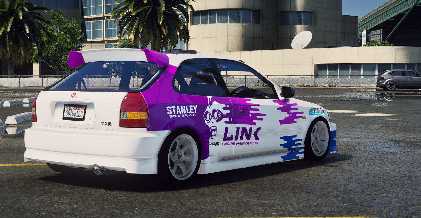 Honda Civic EK9 Link ECU Track Car