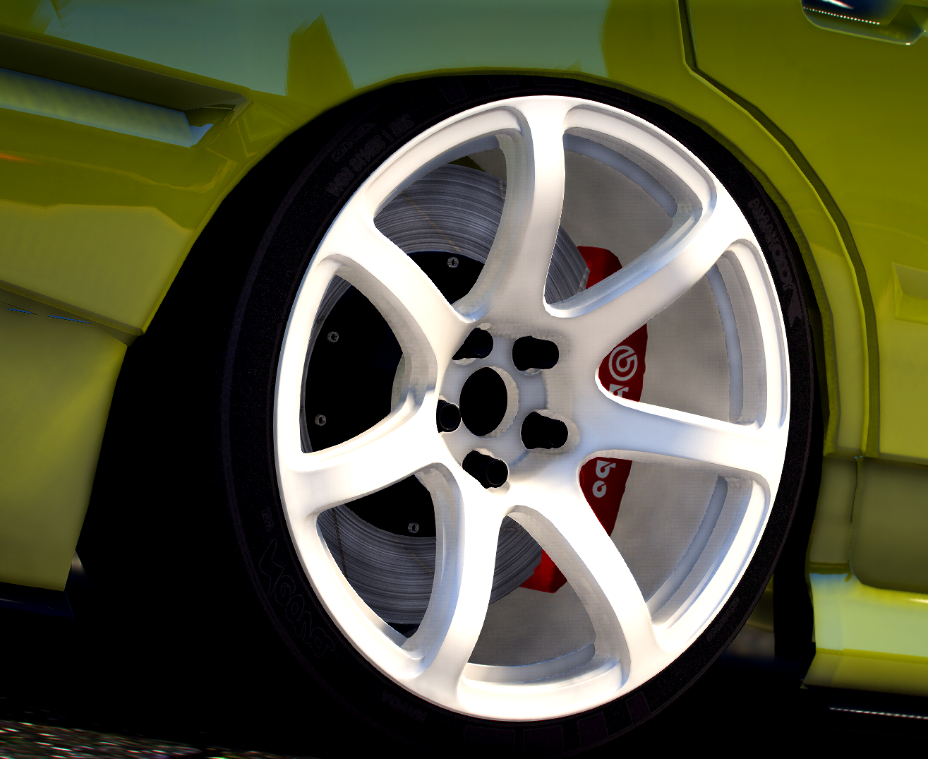 Nissan Skyline ER34 RB26 Single Turbo
