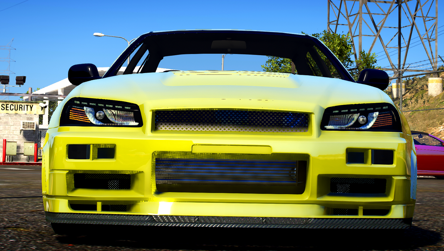 Nissan Skyline ER34 RB26 Single Turbo