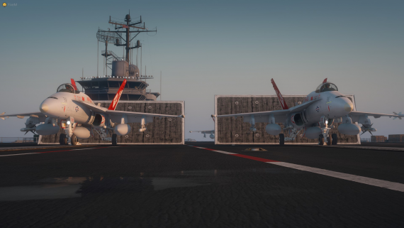 Custom Aircraft Carrier Airplane