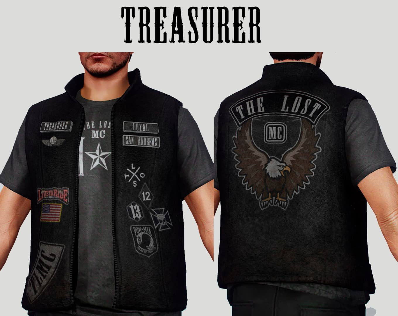 The Lost MC Complete Club Uniform/EUP Pack