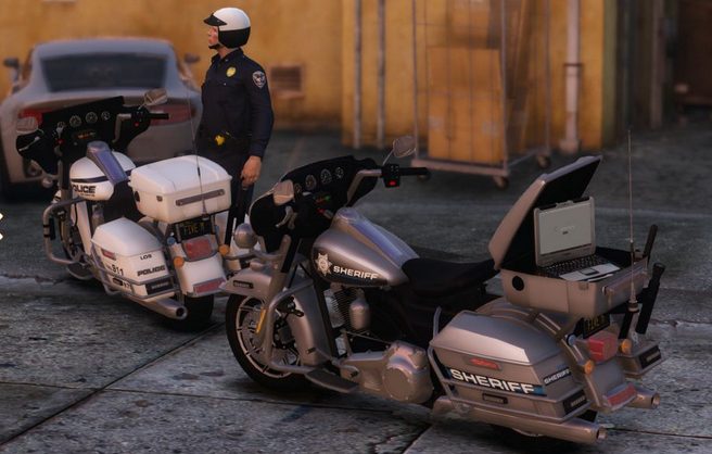 2021 Code 3 Pack: Harley Davidson Motorcycle