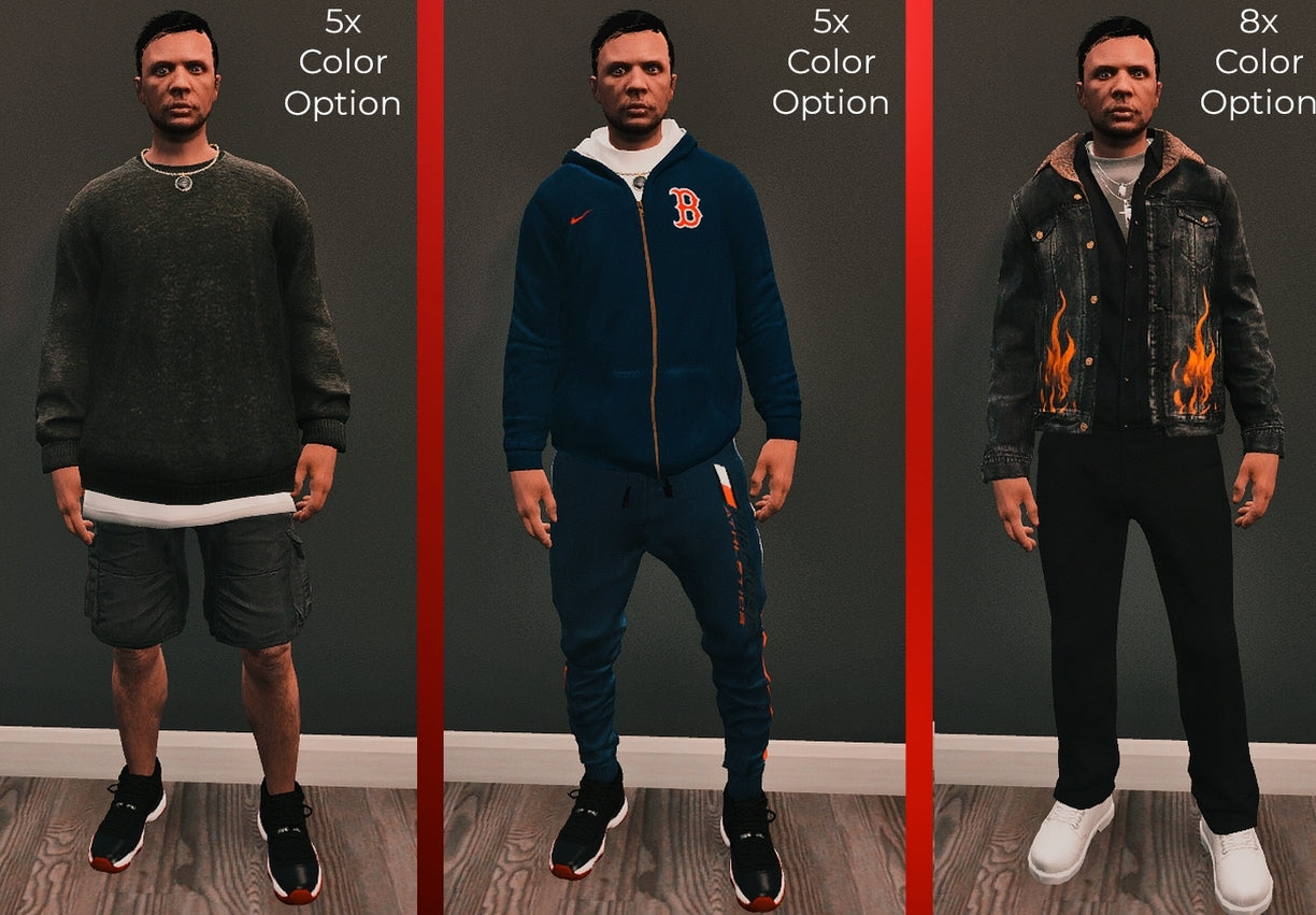Ultimate Server Clothing Pack with Premium Brands