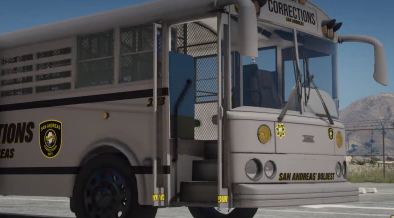 Corrections Prison Bus