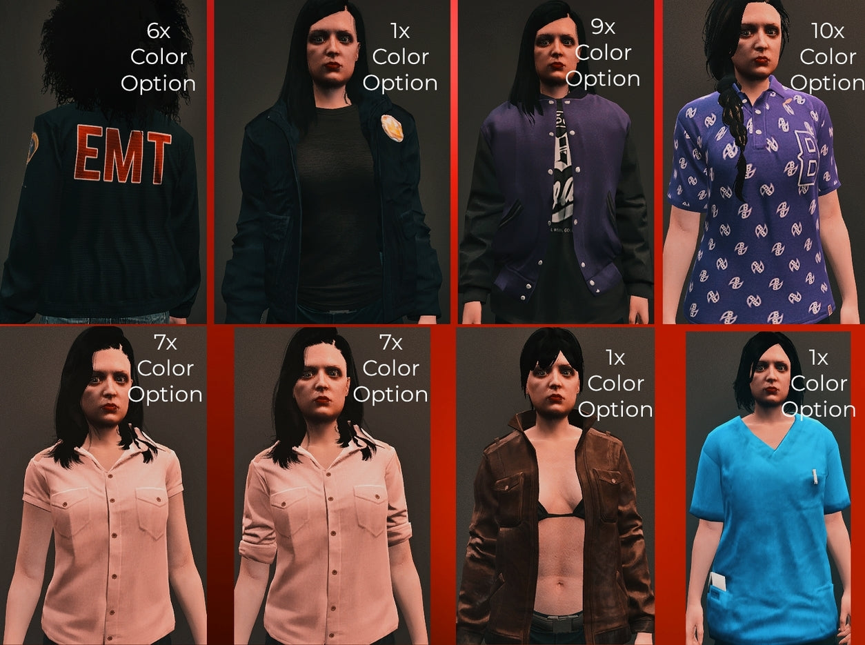 Ultimate Server Clothing Pack with Premium Brands