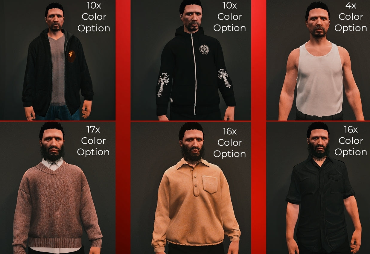 Ultimate Server Clothing Pack with Premium Brands