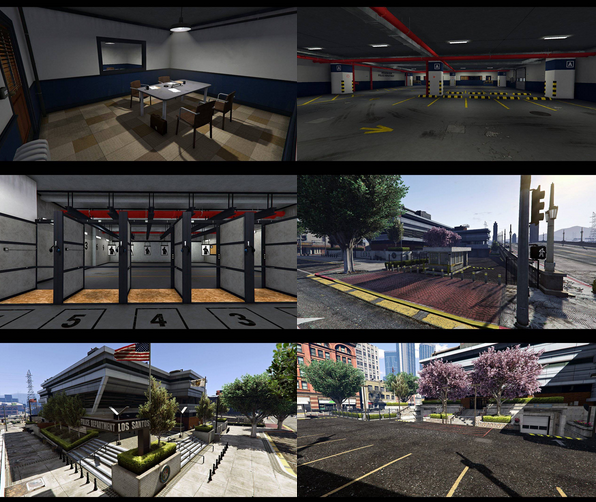 Police Center US version [YMAP/FIVEM] 