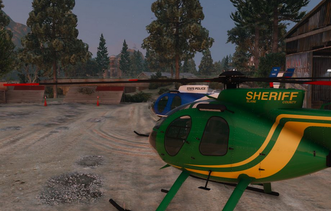 MD500 Police/Sheriff Helicopter