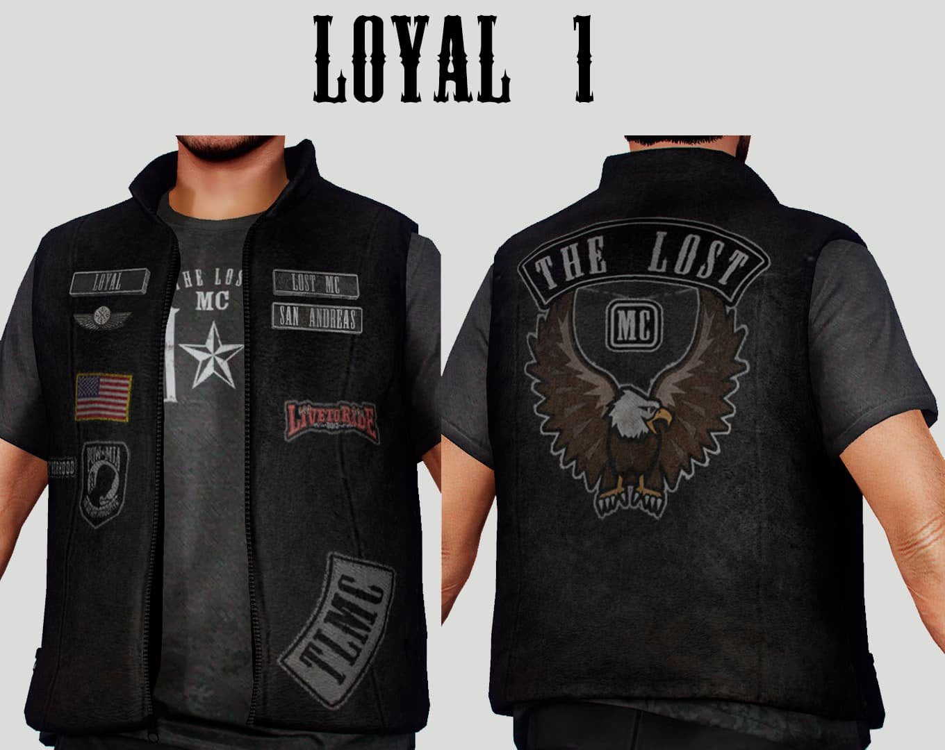 The Lost MC Complete Club Uniform/EUP Pack