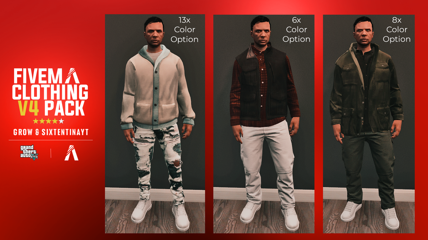 Ultimate Server Clothing Pack with Premium Brands