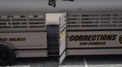 Corrections Prison Bus