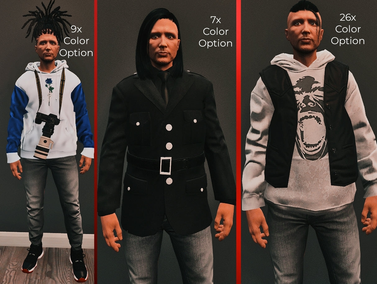 Ultimate Server Clothing Pack with Premium Brands