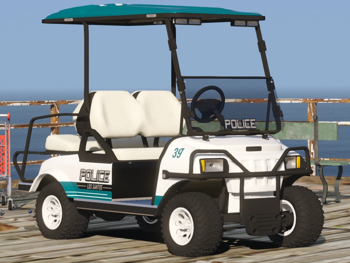 Police Golf Cart