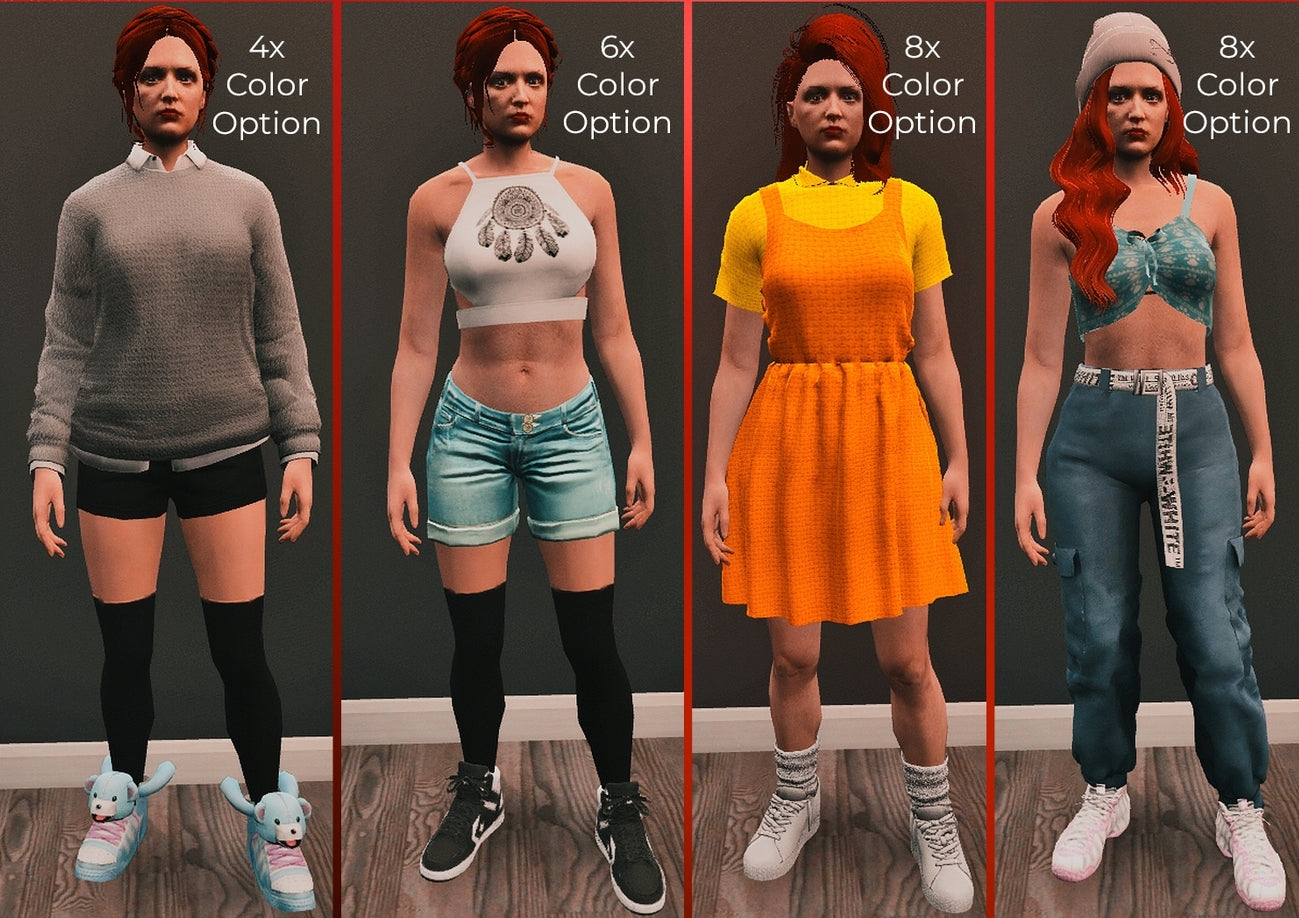 Ultimate Server Clothing Pack with Premium Brands